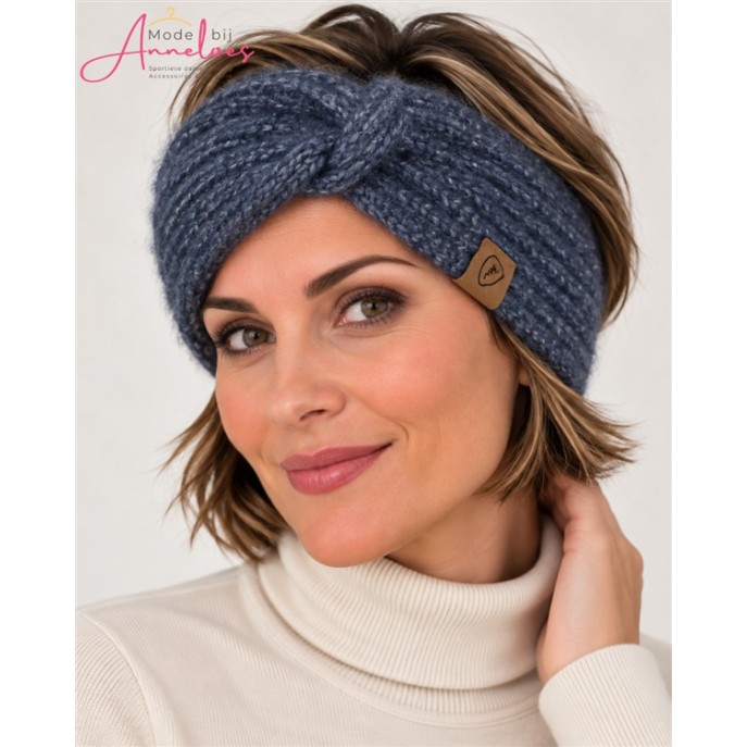 Haarband Nuuk- Blauw Haarband Nuuk- Blauw